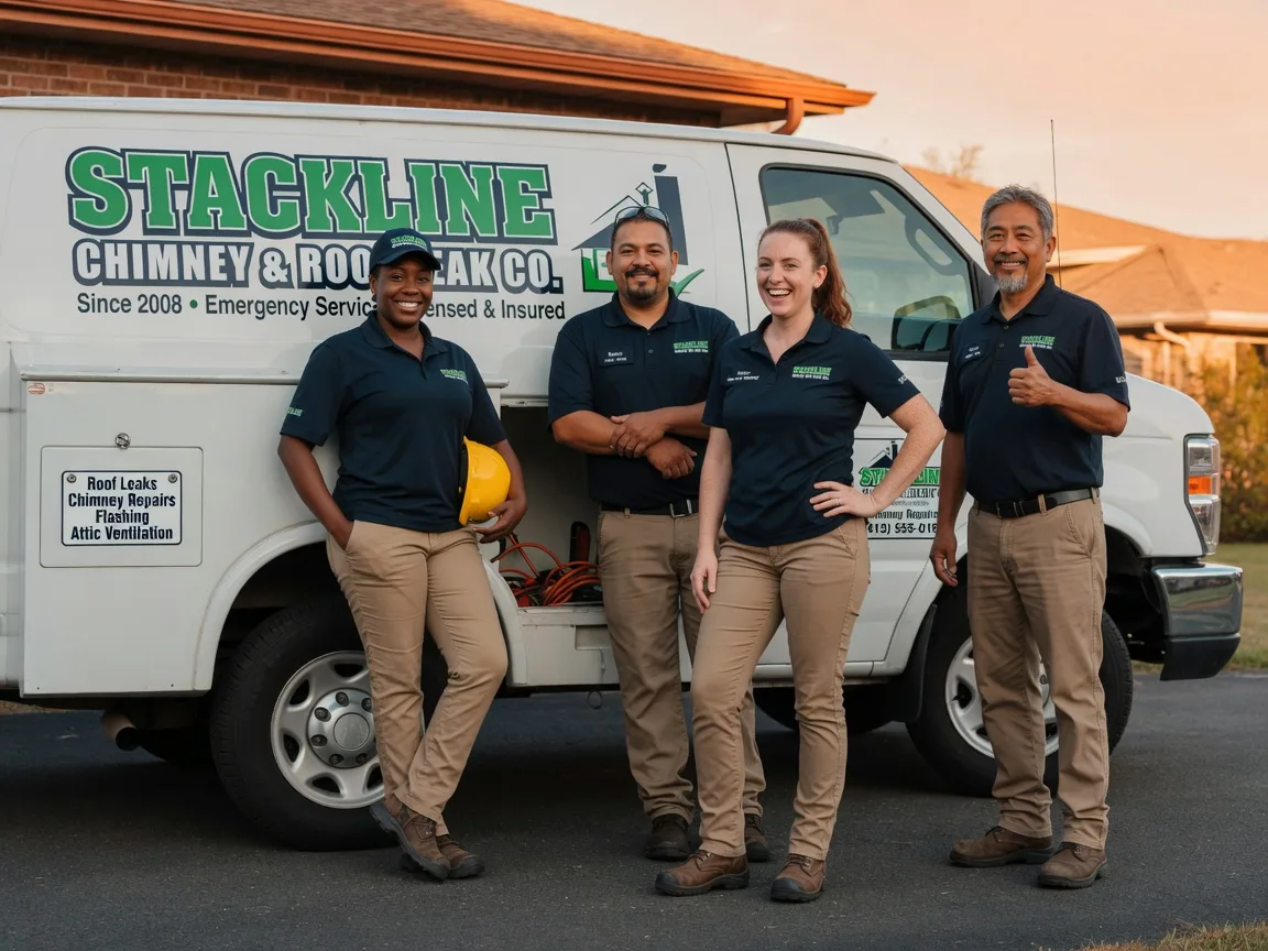 Chimney flashing repair company in Pampa, TX